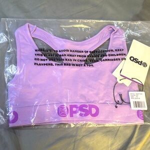Purple Sports Bra from PSD SX
